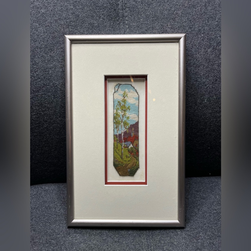 Embroidery framed